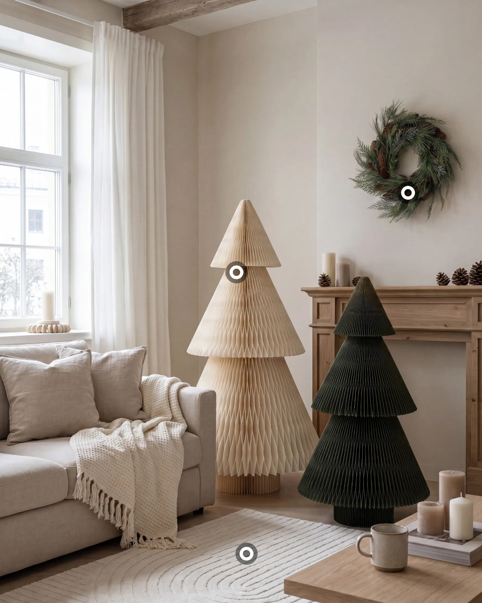 Vefsna Paper Christmas Trees